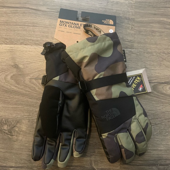 North Face Mens Montana Etip Gloves Nwt 